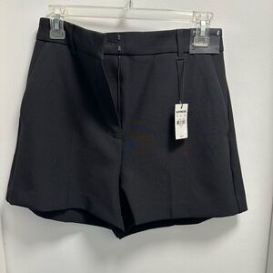 Express Super High Rise black shorts